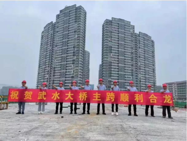 市政要聞|武水大橋主跨順利合龍 市政要聞|武水大橋主跨順利合龍